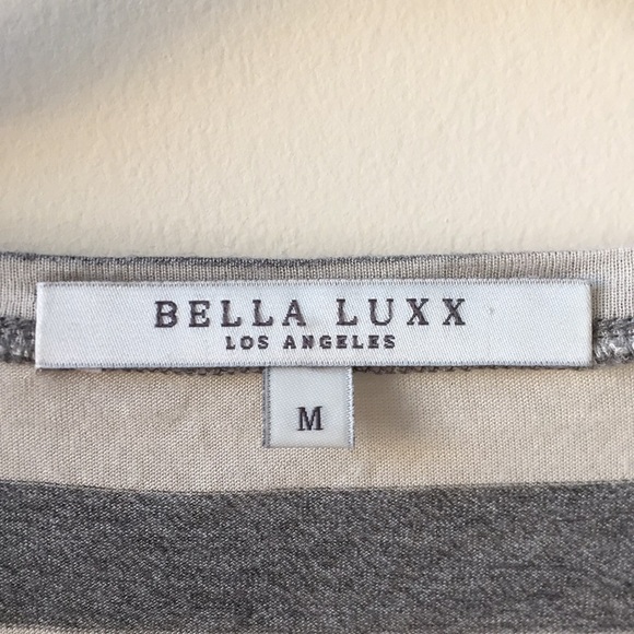 Bella Luxx Striped Modal T-shirt - Picture 3 of 4